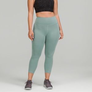 LULULEMON WONDER CONTOUR FIT HIGH RISE FIT 23” 4